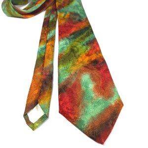 Multi color Italian tie ties imported from Italy Solo Seta cravatte tie Necktie